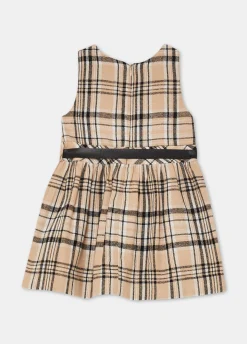 Liu Jo Vestido de algodón a cuadros- Vestidos Y Enterizos