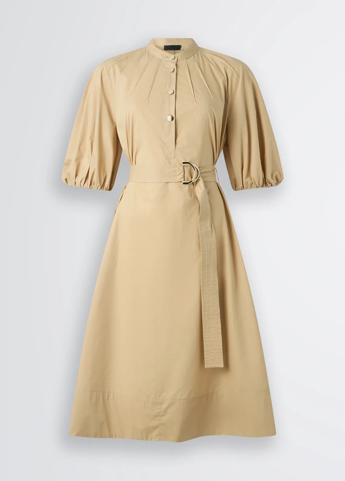 Liu Jo Vestido de algodón con cinturón-Mujer Vestidos