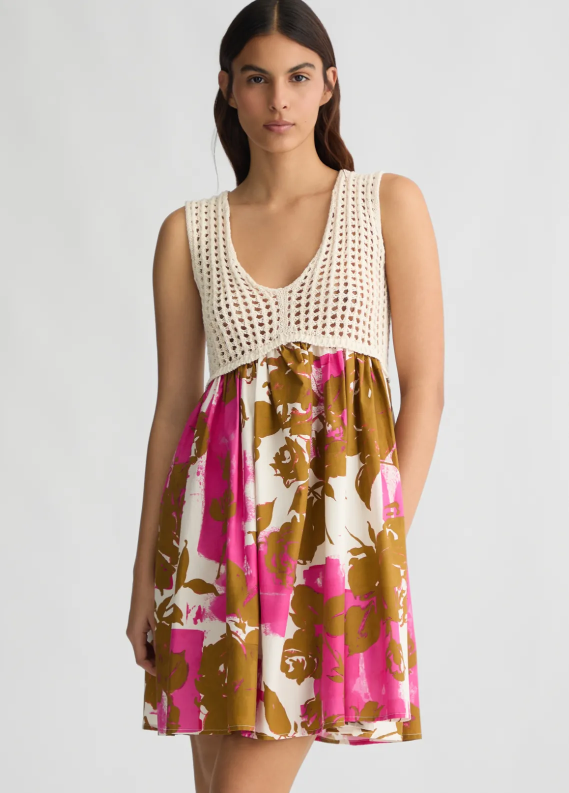 Liu Jo Vestido de algodón con estampado-Mujer Vestidos