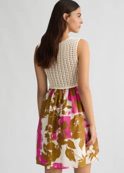 Liu Jo Vestido de algodón con estampado-Mujer Vestidos