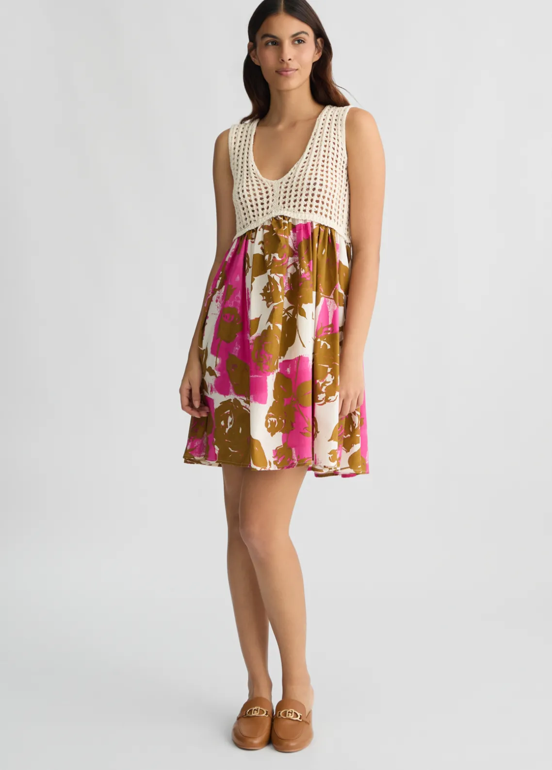 Liu Jo Vestido de algodón con estampado-Mujer Vestidos