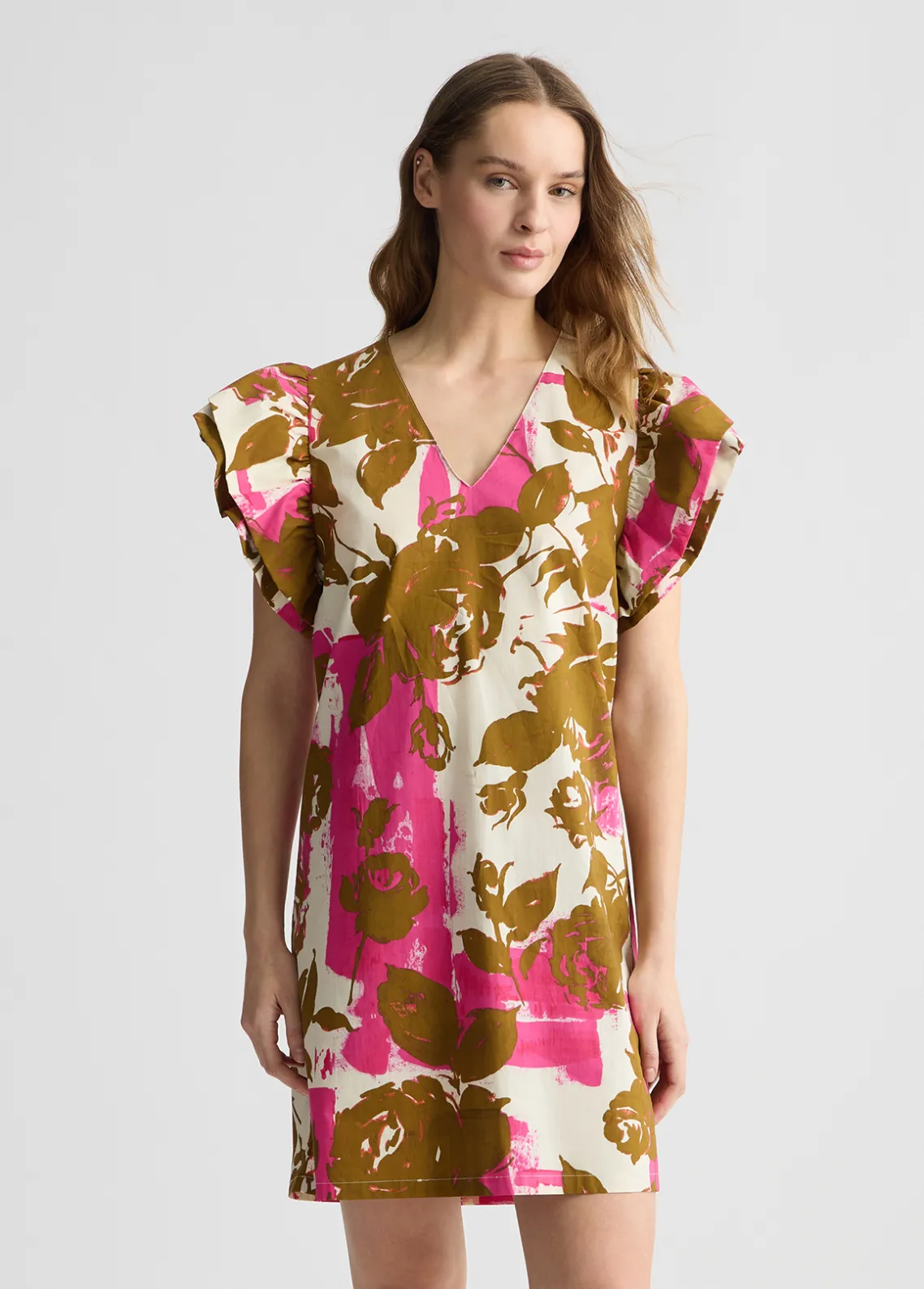 Liu Jo Vestido de algodón estampado-Mujer Vestidos