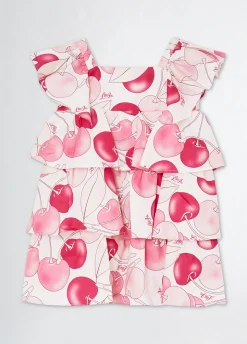Liu Jo Vestido de algodón estampado- Vestidos Y Enterizos