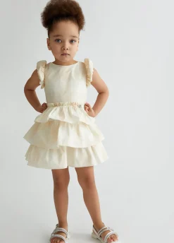 Liu Jo Vestido de cuadros con volantes- Vestidos Y Enterizos