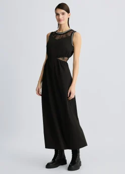 Liu Jo Vestido de cuello redondo-Mujer Ropa Deportiva|Vestidos