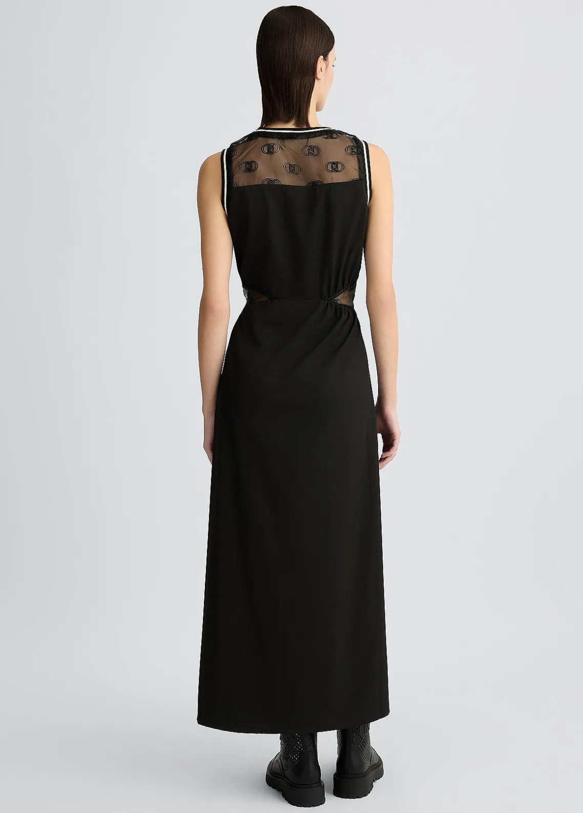 Liu Jo Vestido de cuello redondo-Mujer Ropa Deportiva|Vestidos