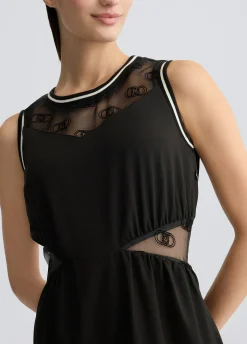 Liu Jo Vestido de cuello redondo-Mujer Ropa Deportiva|Vestidos