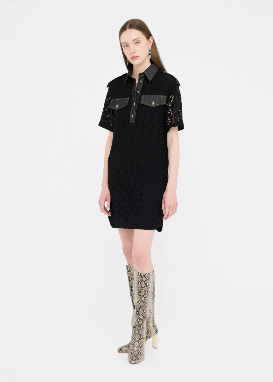 Liu Jo Vestido de encaje-Mujer Vestidos
