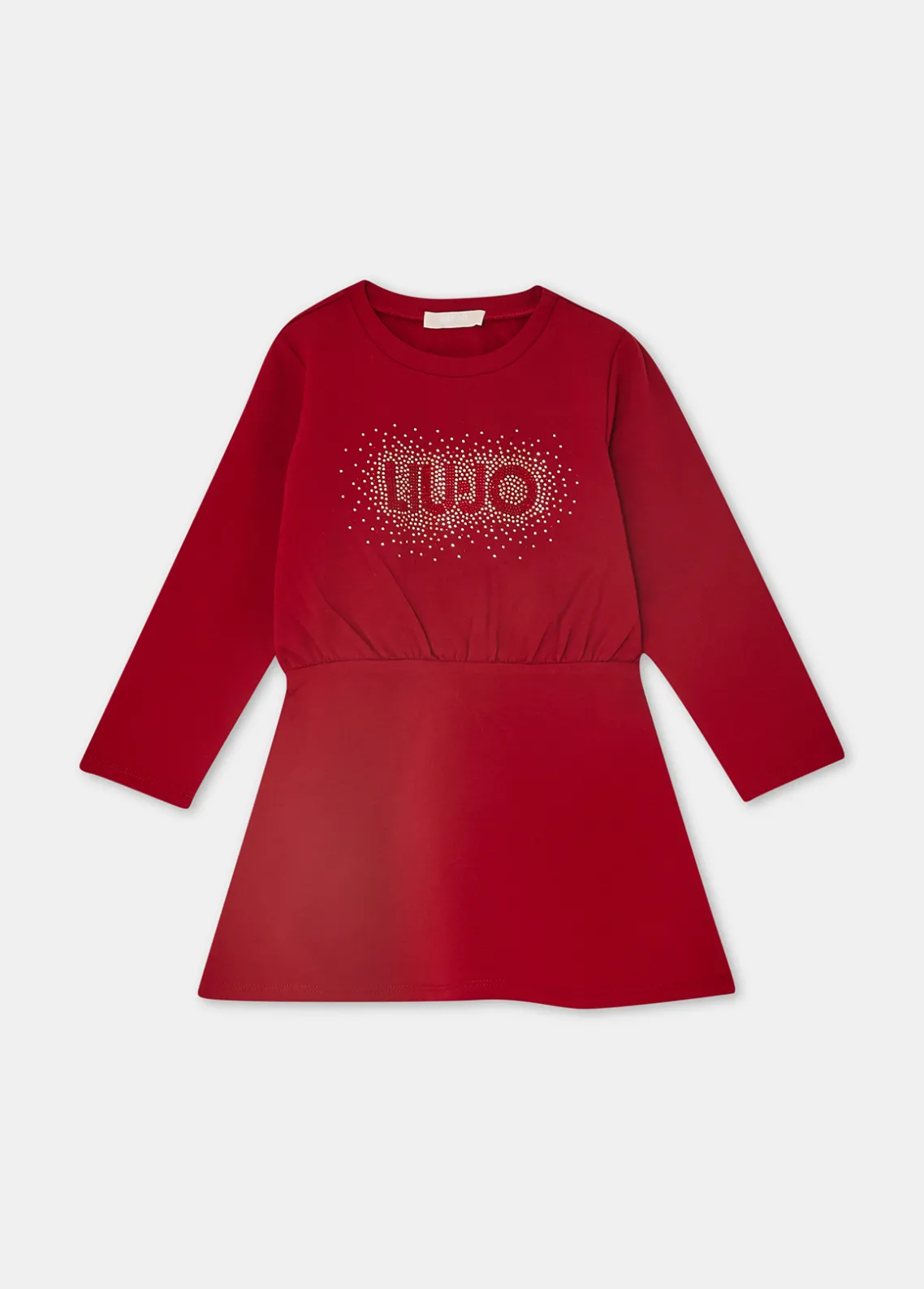 Liu Jo Vestido de felpa con logotipo y strass- Vestidos Y Enterizos