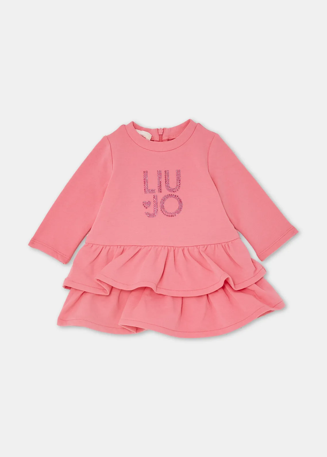 Liu Jo Vestido de felpa de algodón con logotipo- Ropa & Sets