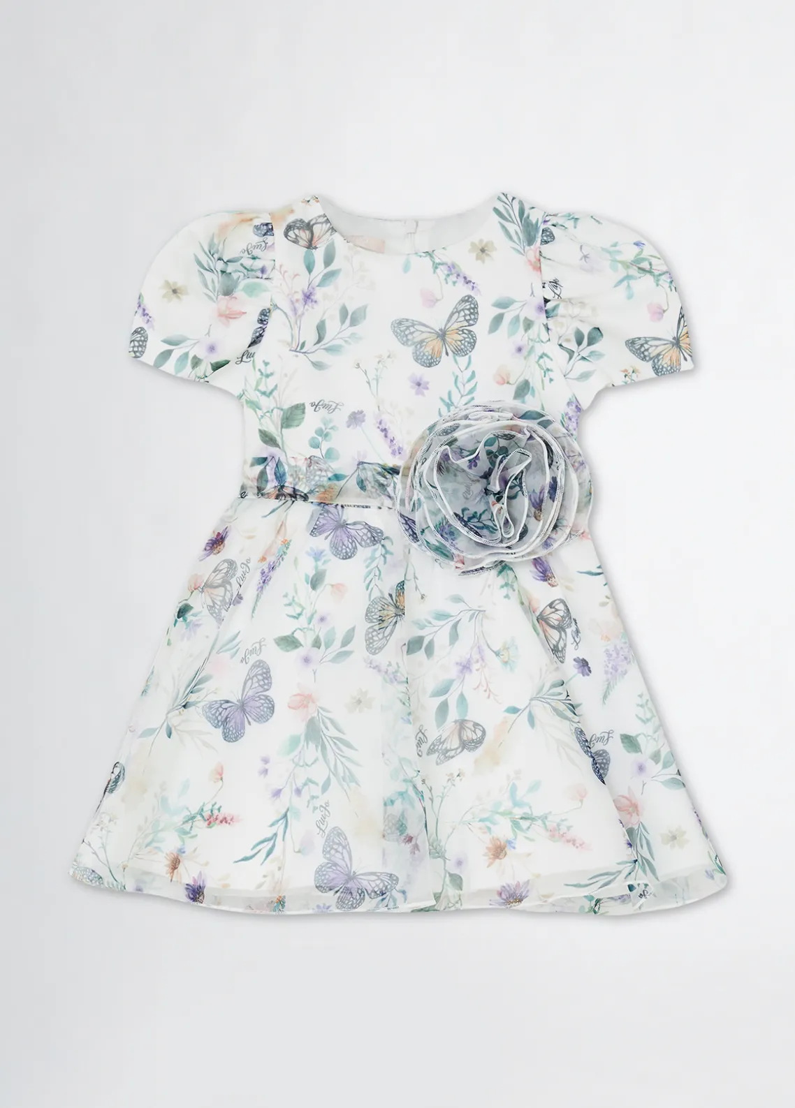 Liu Jo Vestido de fiesta de organza estampada- Vestidos Y Enterizos