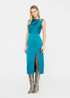 Liu Jo Vestido de fiesta de raso-Mujer Ceremonia|Vestidos