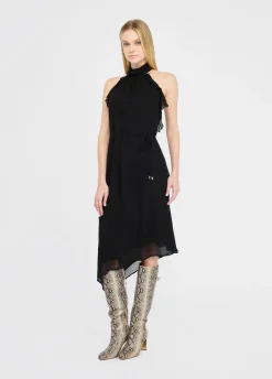 Liu Jo Vestido de fiesta en tejido georgette-Mujer Ceremonia|Vestidos