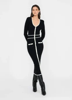 Liu Jo Vestido de lurex®-Mujer Cárdigans Y Jerséis|Vestidos
