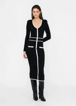 Liu Jo Vestido de lurex®-Mujer Cárdigans Y Jerséis|Vestidos