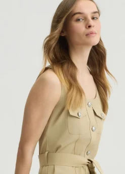 Liu Jo Vestido de mezcla de algodón-Mujer Vestidos