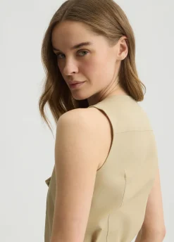 Liu Jo Vestido de mezcla de algodón-Mujer Vestidos