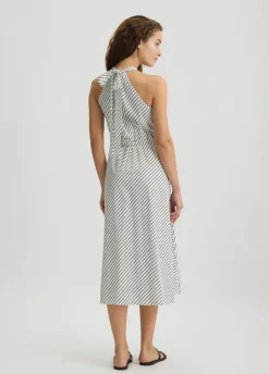 Liu Jo Vestido de popelina a rayas-Mujer Moda Baño|Vestidos