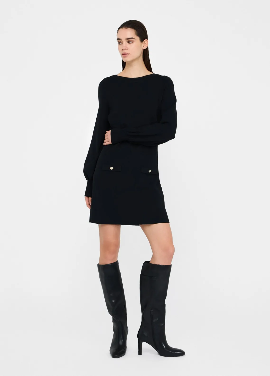 Liu Jo Vestido de punto-Mujer Cárdigans Y Jerséis|Vestidos