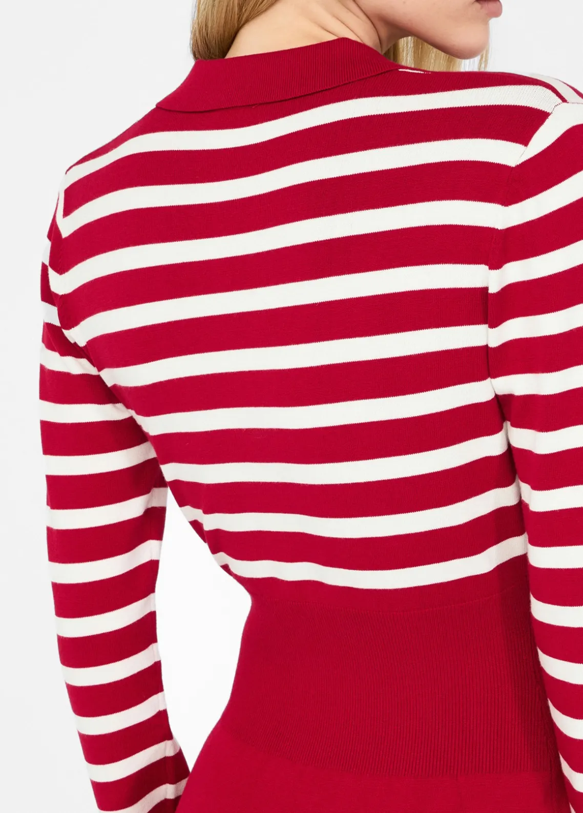 Liu Jo Vestido de punto a rayas-Mujer Ropa Deportiva|Vestidos