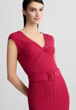 Liu Jo Vestido de punto con cinturón-Mujer Vestidos
