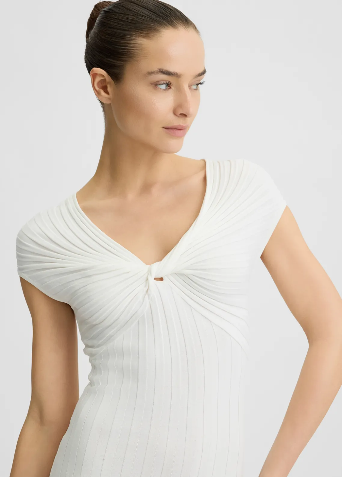 Liu Jo Vestido de punto con cinturón-Mujer Vestidos