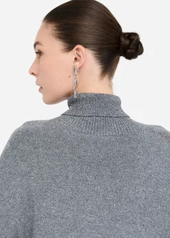 Liu Jo Vestido de punto con microlentejuelas-Mujer Vestidos