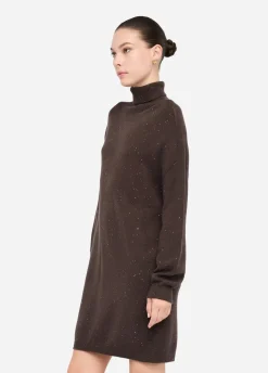 Liu Jo Vestido de punto con microlentejuelas-Mujer Vestidos