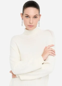 Liu Jo Vestido de punto con microlentejuelas-Mujer Vestidos