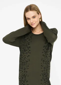 Liu Jo Vestido de punto con motivo animal-Mujer Cárdigans Y Jerséis|Vestidos