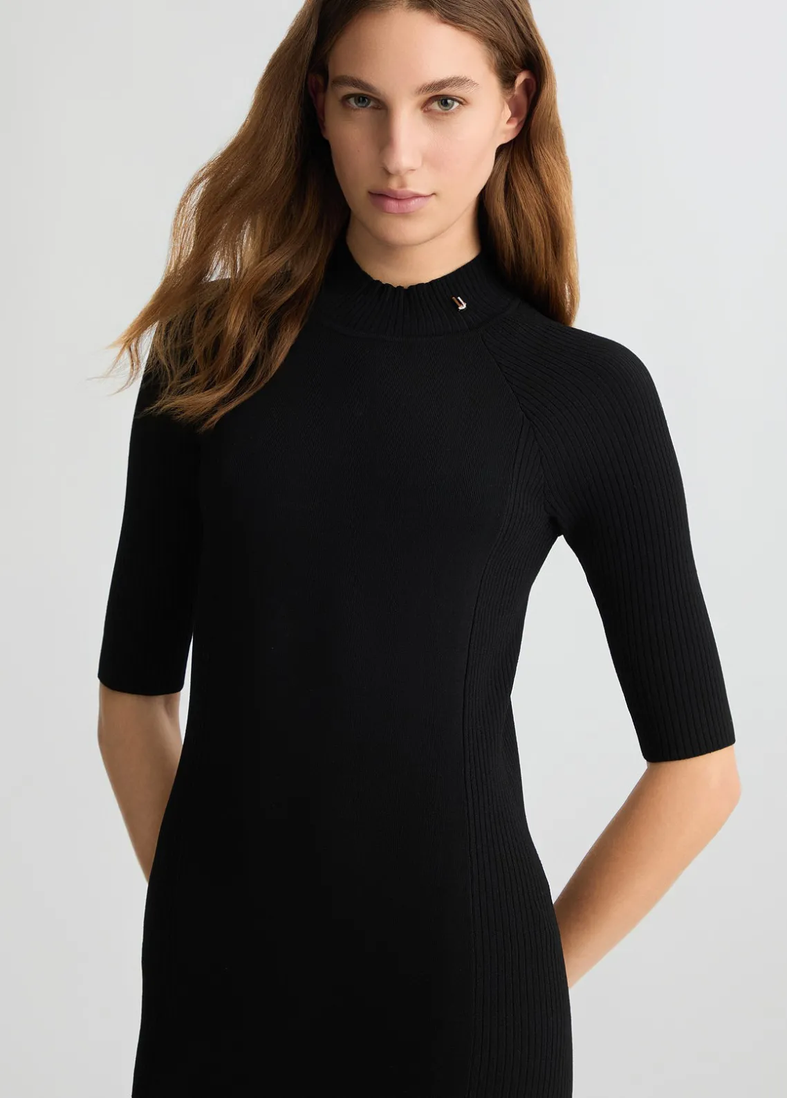 Liu Jo Vestido de punto con recortes-Mujer Cárdigans Y Jerséis|Vestidos