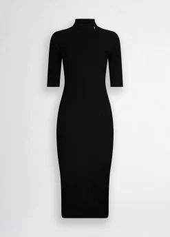 Liu Jo Vestido de punto con recortes-Mujer Cárdigans Y Jerséis|Vestidos