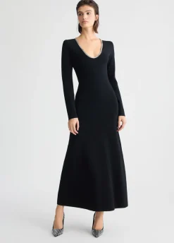 Liu Jo Vestido de punto con strass-Mujer Vestidos