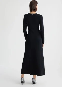 Liu Jo Vestido de punto con strass-Mujer Vestidos