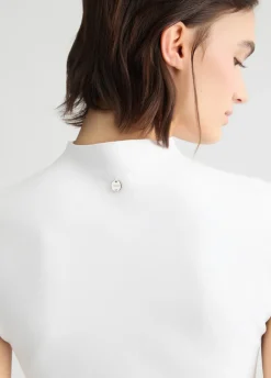 Liu Jo Vestido de punto con tachuelas-Mujer Cárdigans Y Jerséis|Vestidos