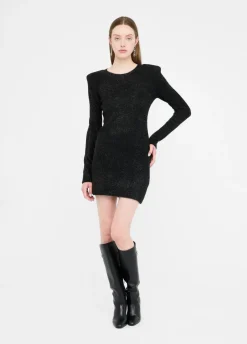 Liu Jo Vestido de punto con tirantes acolchados-Mujer Cárdigans Y Jerséis|Vestidos