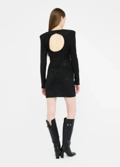 Liu Jo Vestido de punto con tirantes acolchados-Mujer Cárdigans Y Jerséis|Vestidos