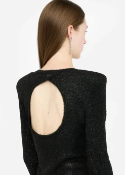 Liu Jo Vestido de punto con tirantes acolchados-Mujer Cárdigans Y Jerséis|Vestidos