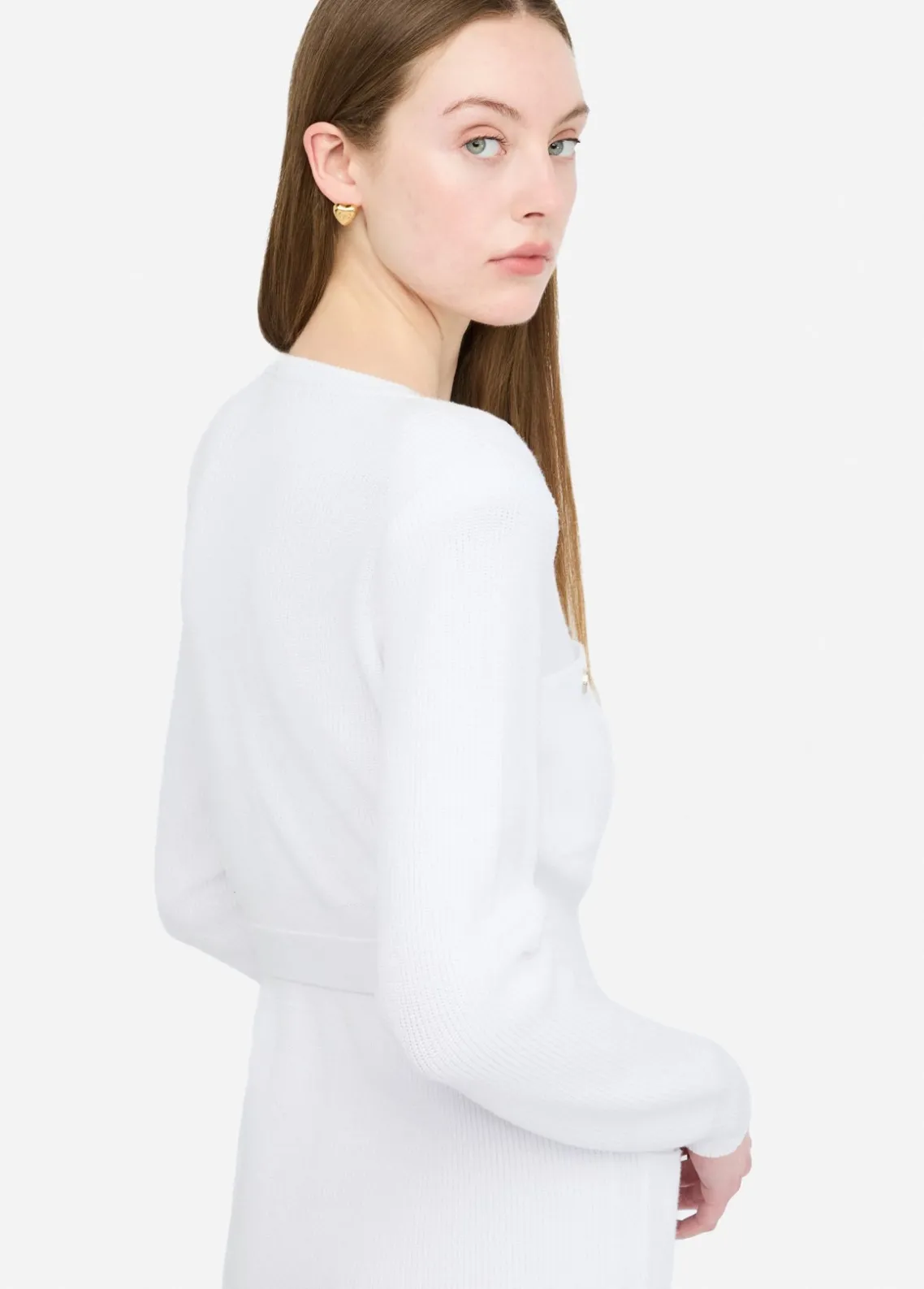 Liu Jo Vestido de punto con tirantes acolchados-Mujer Cárdigans Y Jerséis|Vestidos
