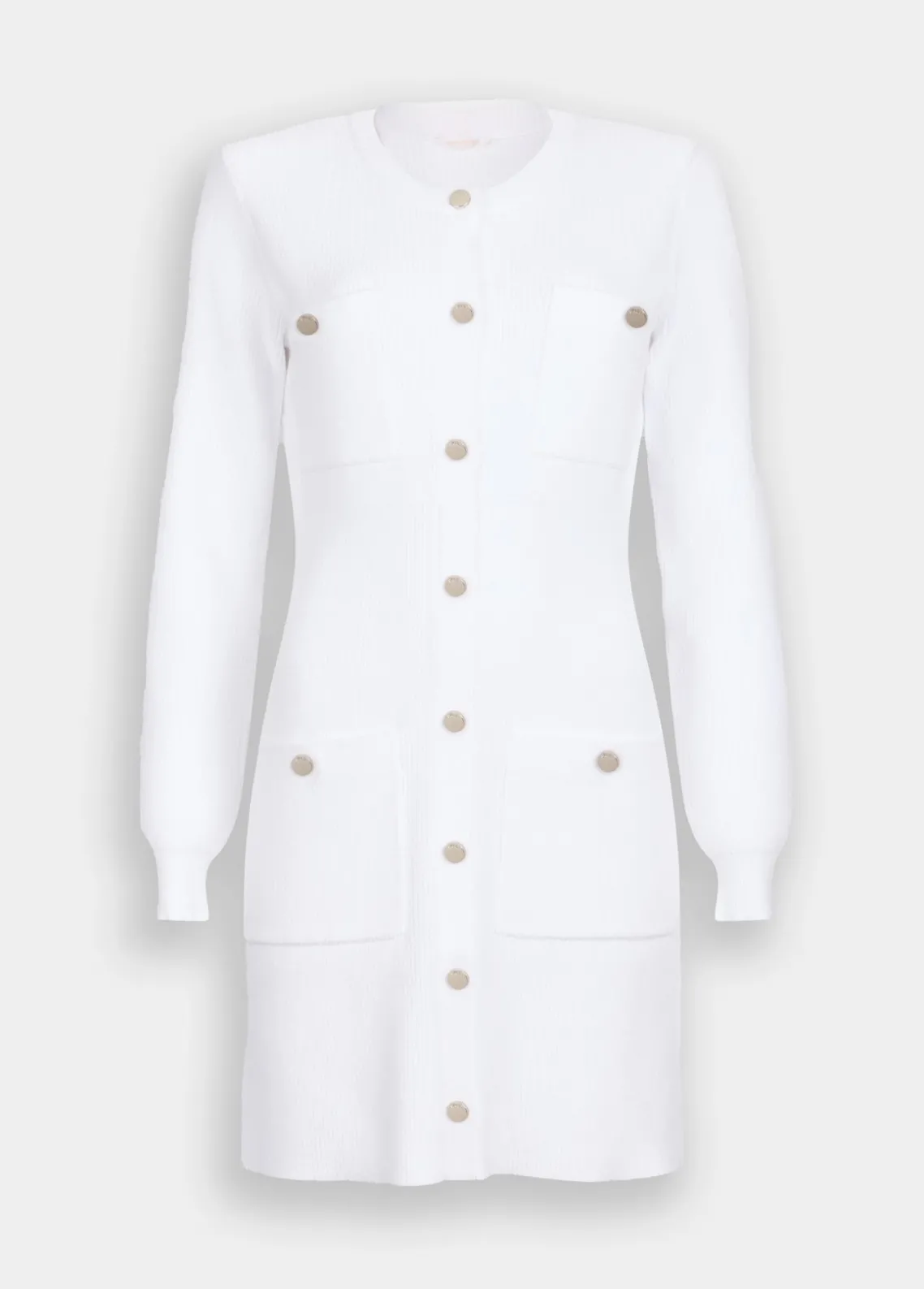 Liu Jo Vestido de punto con tirantes acolchados-Mujer Cárdigans Y Jerséis|Vestidos