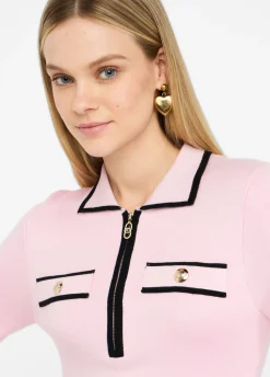 Liu Jo Vestido de punto de mezcla de seda-Mujer Ropa Deportiva|Vestidos