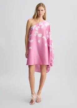 Liu Jo Vestido de raso estampado-Mujer Ceremonia|Vestidos