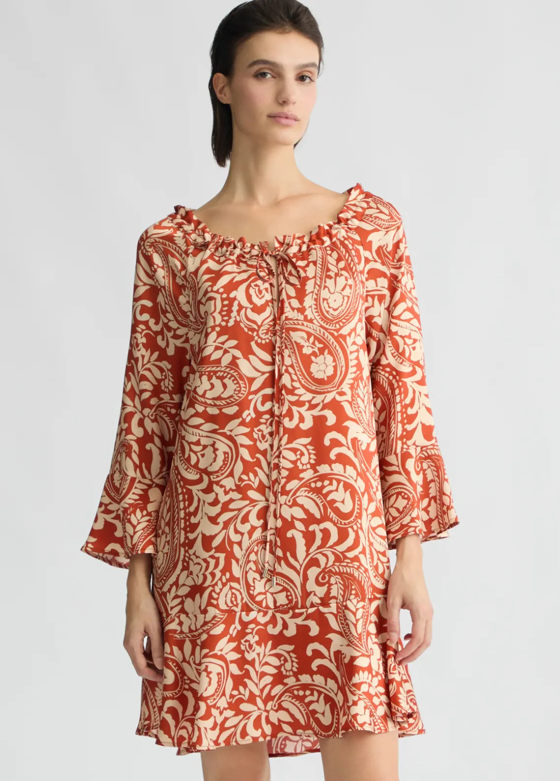 Liu Jo Vestido de sarga estampada-Mujer Vestidos