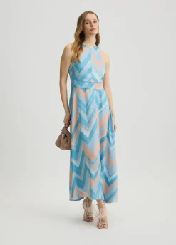 Liu Jo Vestido de sarga estampada-Mujer Ceremonia|Vestidos