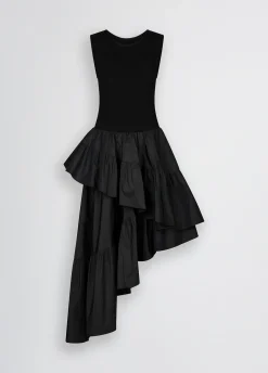 Liu Jo Vestido de tafetán-Mujer Cárdigans Y Jerséis|Vestidos