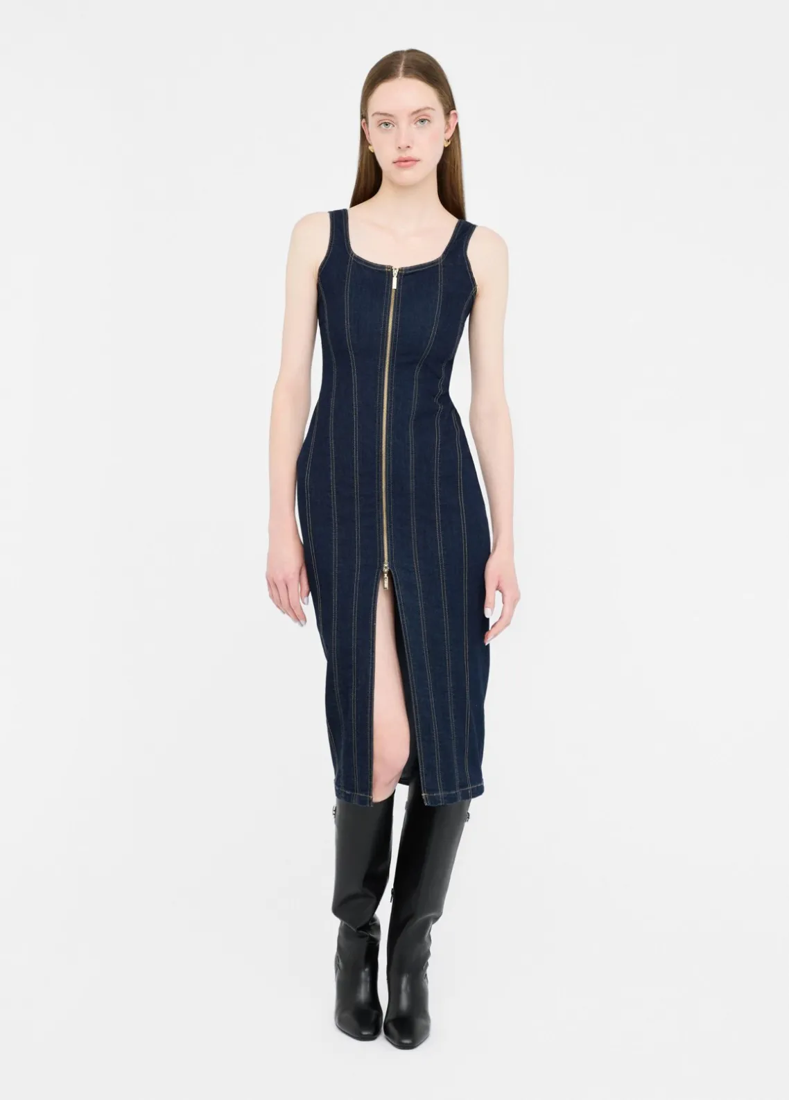 Liu Jo Vestido de tejido denim-Mujer Vestidos