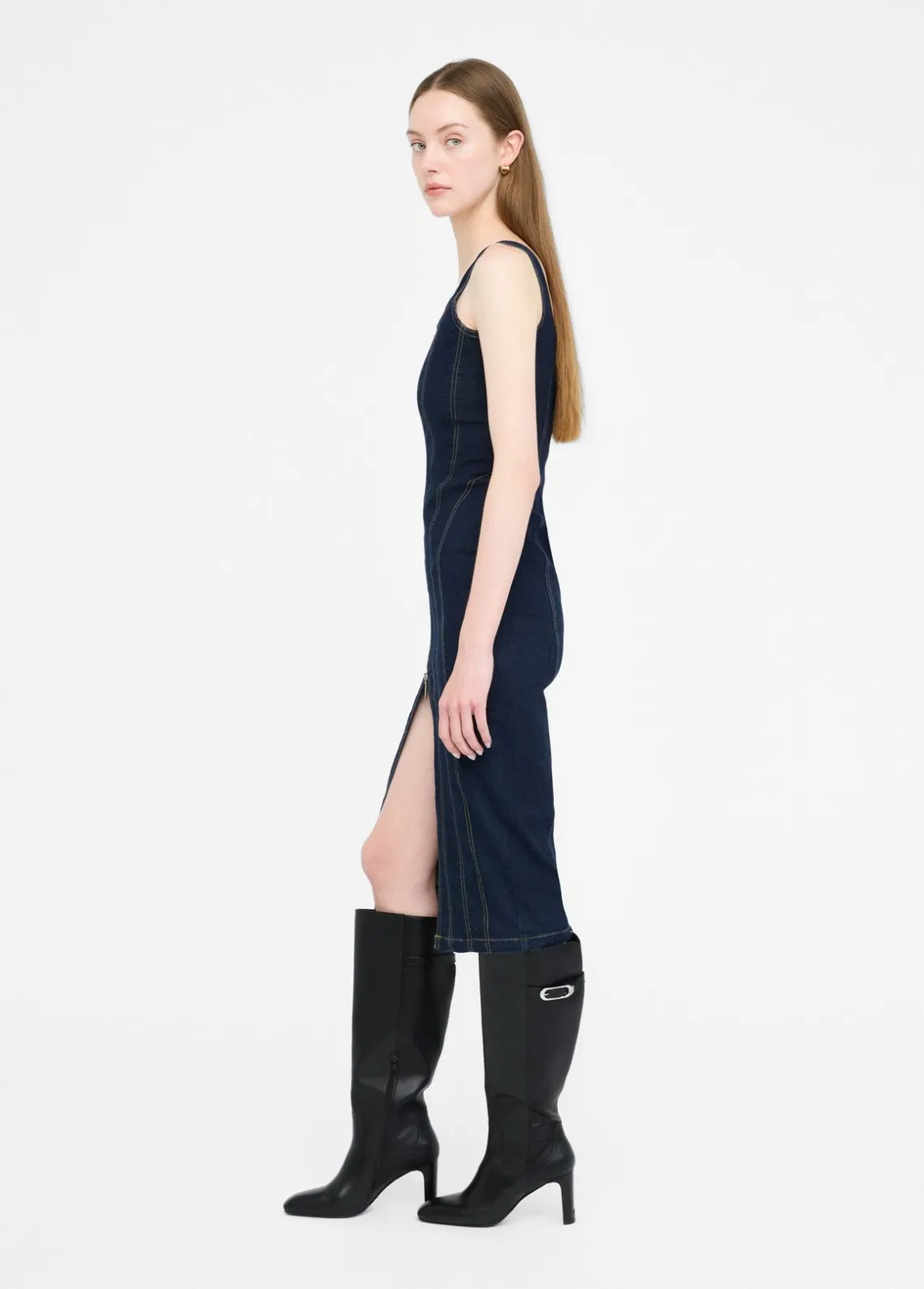 Liu Jo Vestido de tejido denim-Mujer Vestidos