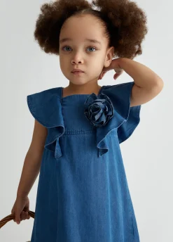 Liu Jo Vestido de tejido denim- Vestidos Y Enterizos