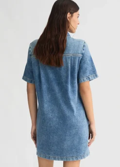 Liu Jo Vestido de tejido denim-Mujer Vestidos