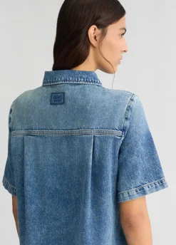 Liu Jo Vestido de tejido denim-Mujer Vestidos
